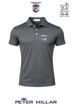 Peter Millar Mens Solid Performance Polo - Self Collar - GORMAN CO - PANAMA CITY