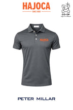 Peter Millar Mens Solid Performance Polo - Self Collar - HAJOCA