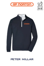 Peter Millar Mens Perth Performance Quarter-Zip - G P NORTON