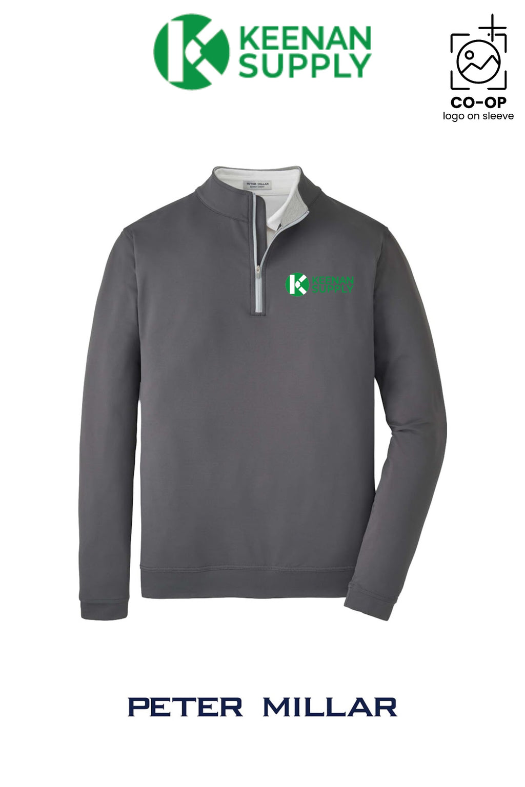 Peter Millar Mens Perth Performance Quarter-Zip - KEENAN SUPPLY