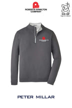 Peter Millar Mens Perth Performance Quarter-Zip - ROBERTS-HAMILTON