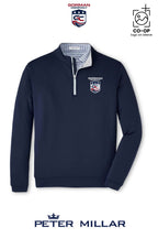 Peter Millar Mens Perth Performance Quarter-Zip - GORMAN CO - PANAMA CITY