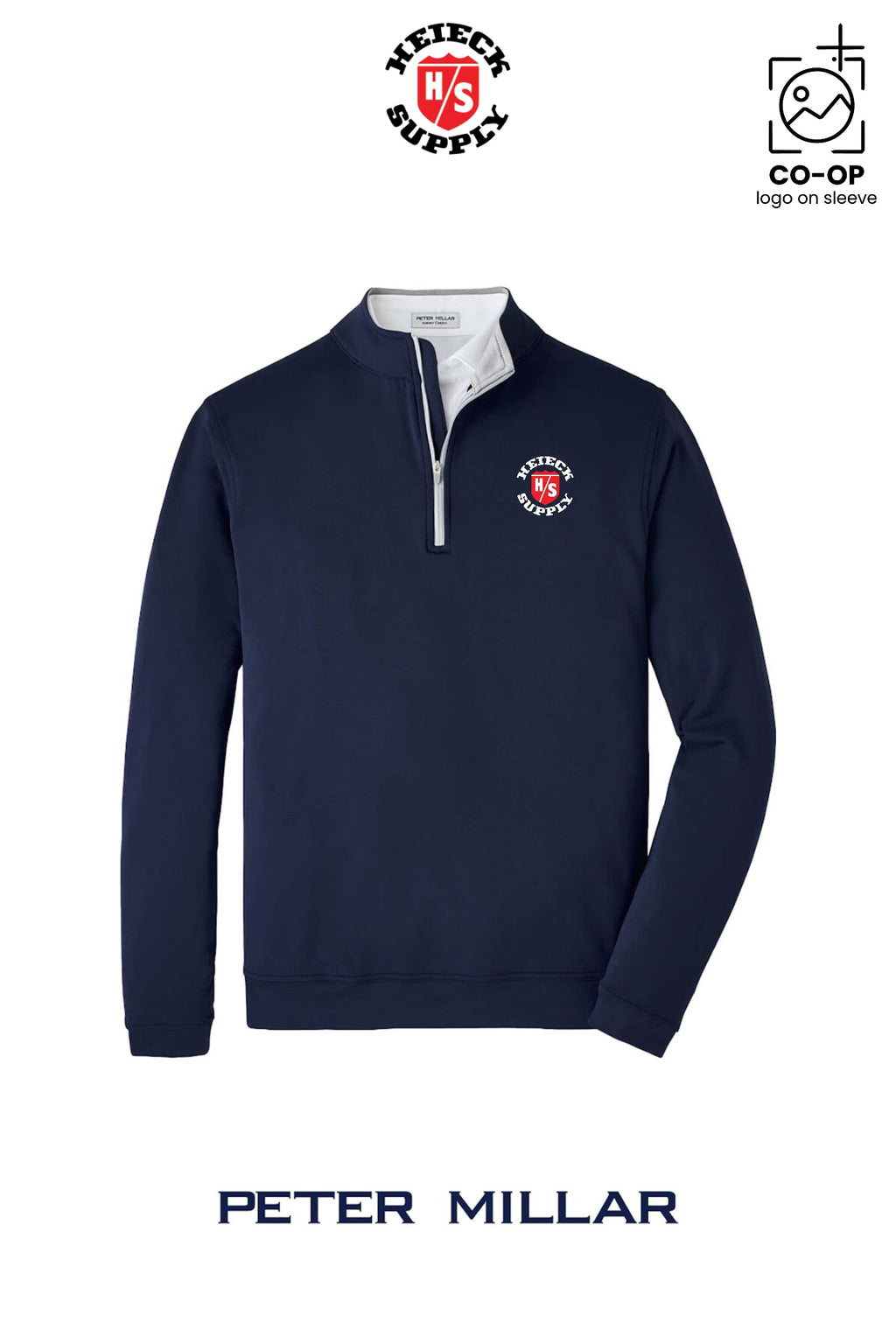 Peter Millar Mens Perth Performance Quarter-Zip - HEIECK SUPPLY