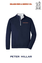 Peter Millar Mens Perth Performance Quarter-Zip - INLAND PIPE AND SUPPLY