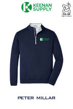 Peter Millar Mens Perth Performance Quarter-Zip - KEENAN SUPPLY