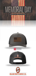 MEMORIAL DAY Richardson 112FP Five-Panel Trucker - INLAND PIPE AND SUPPLY