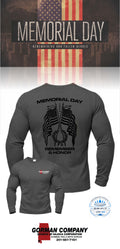 MEMORIAL DAY Port & Co™ Performance UPF 50 Long Sleeve - GORMAN CO - AL