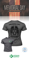 MEMORIAL DAY Port & Co™ Performance UPF 50 Tee - KEENAN SUPPLY