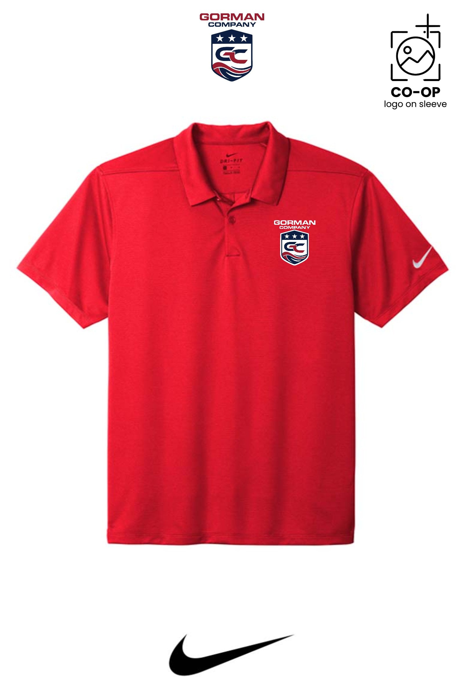 Nike Dry Essential Solid Polo - GORMAN CO - PANAMA CITY