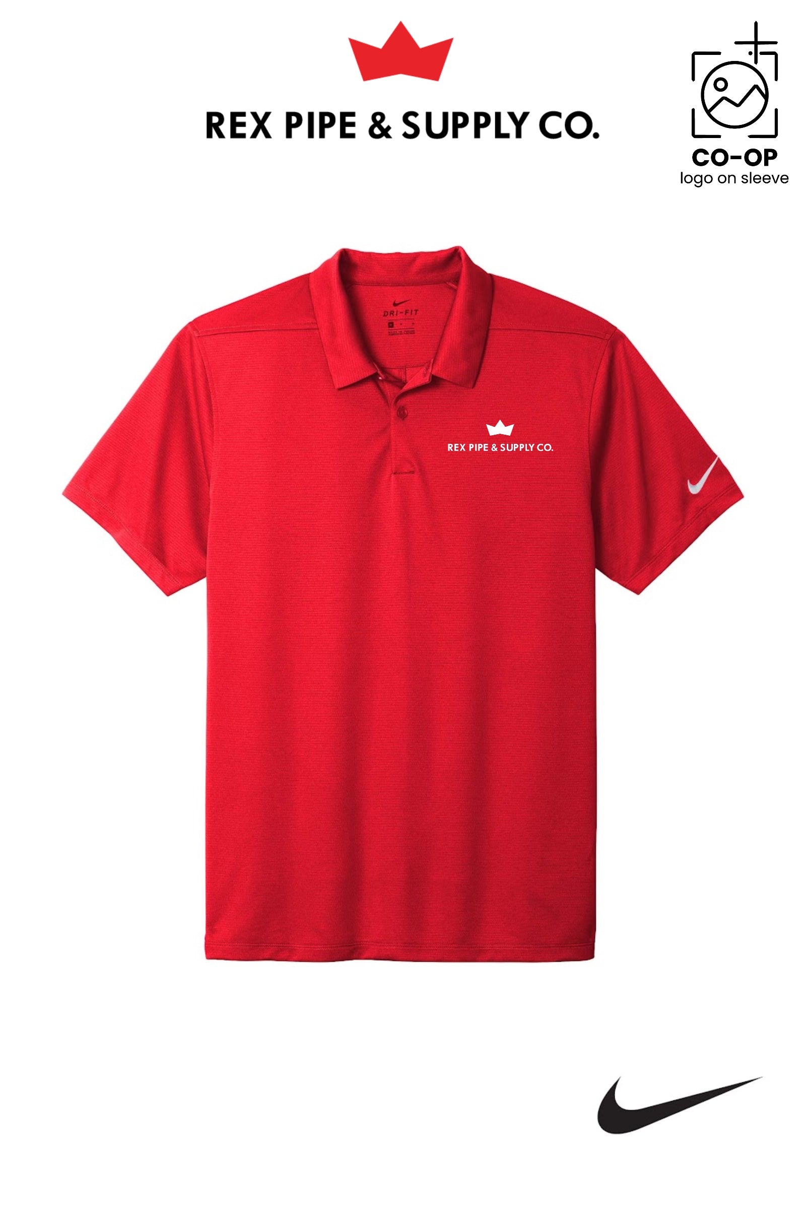 Nike Dry Essential Solid Polo - REX PIPE AND SUPPLY