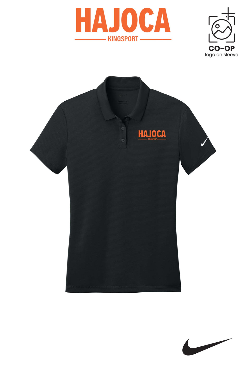 Nike Womens Dry Essential Solid Polo - HAJOCA - KINGSPORT