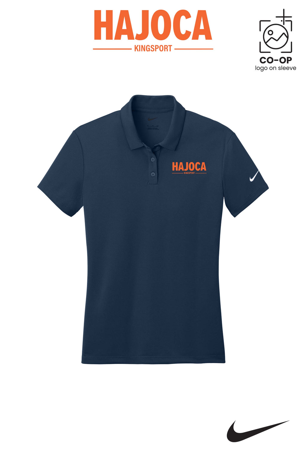 Nike Womens Dry Essential Solid Polo - HAJOCA - KINGSPORT