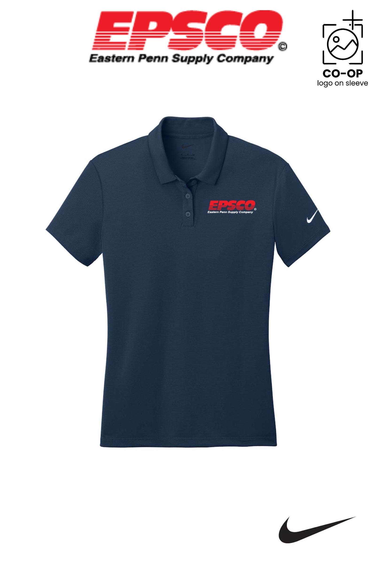 Nike Womens Dry Essential Solid Polo - EPSCO