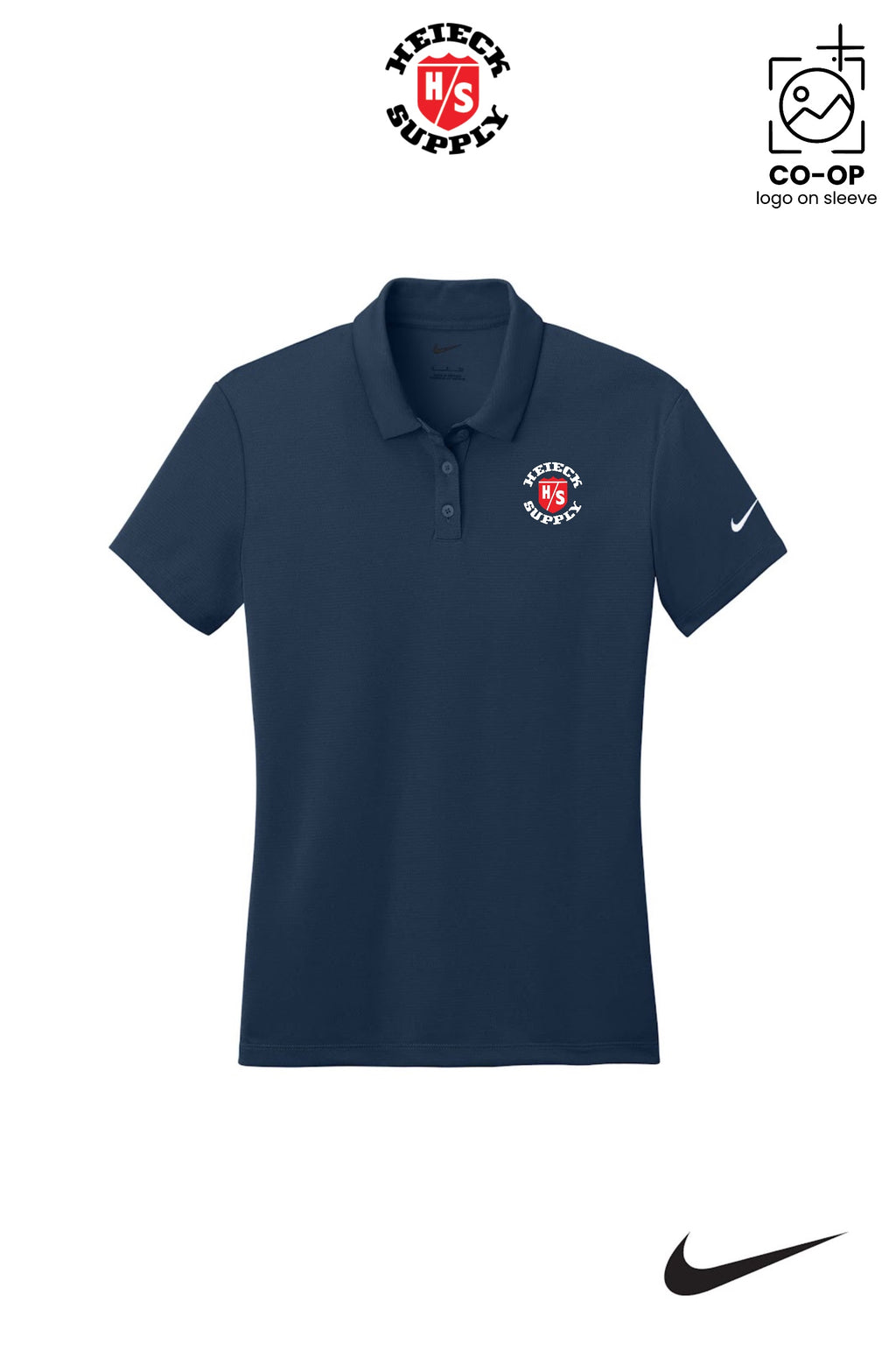 Nike Womens Dry Essential Solid Polo - HEIECK SUPPLY