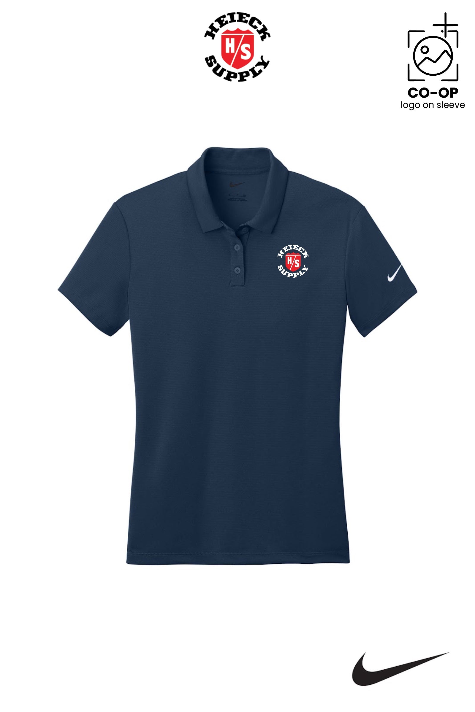Nike Womens Dry Essential Solid Polo - HEIECK SUPPLY