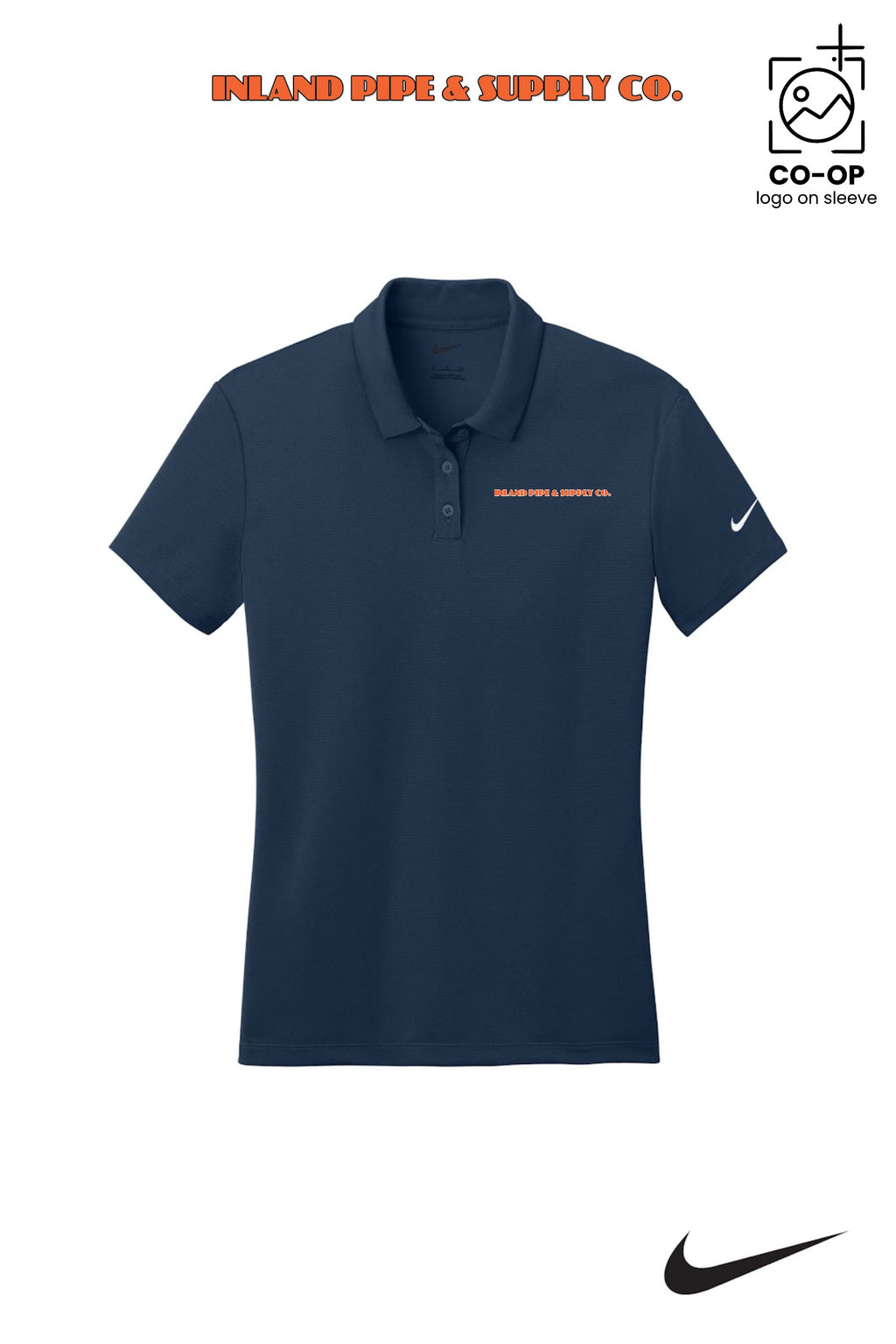 Nike Womens Dry Essential Solid Polo - INLAND PIPE AND SUPPLY