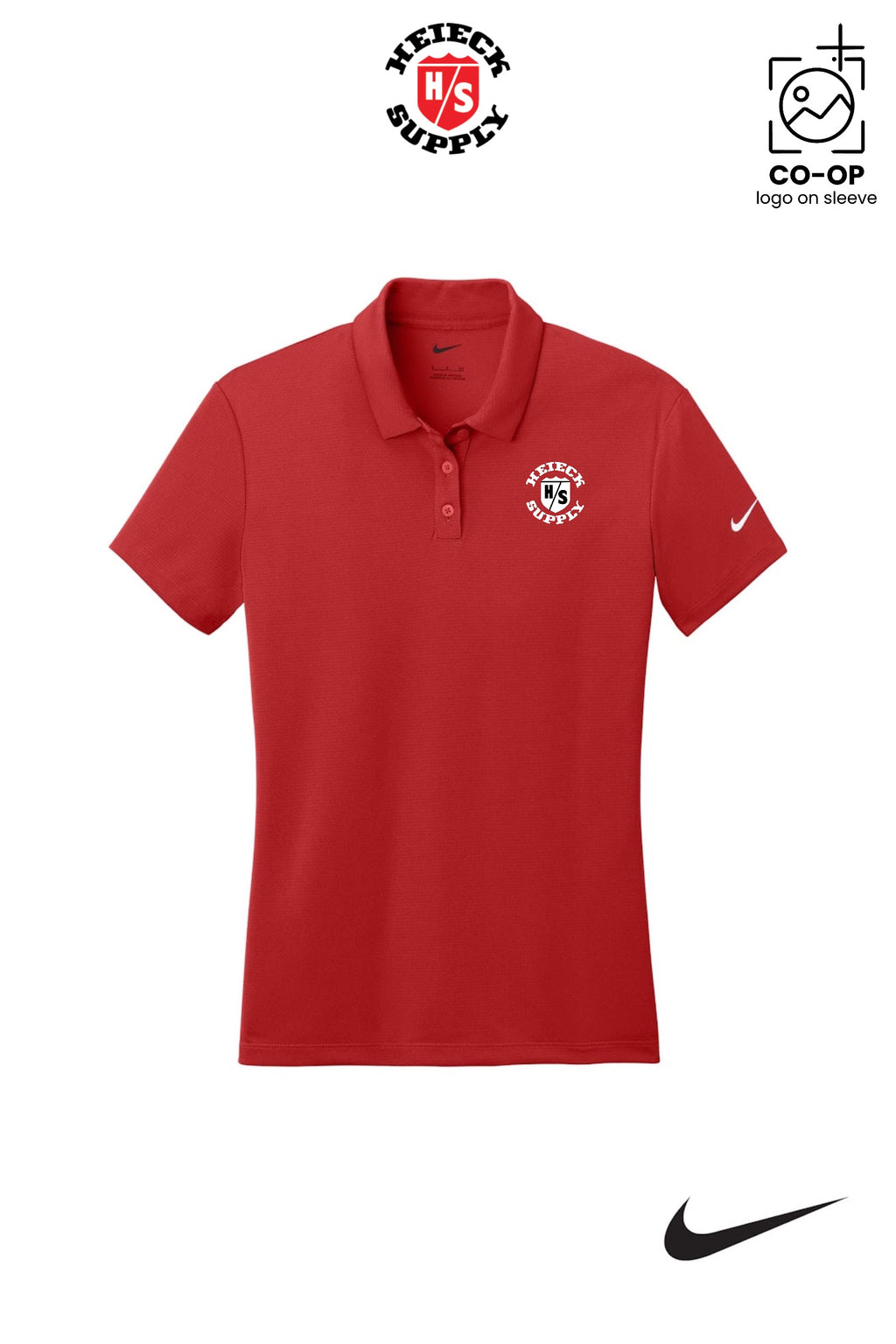 Nike Womens Dry Essential Solid Polo - HEIECK SUPPLY