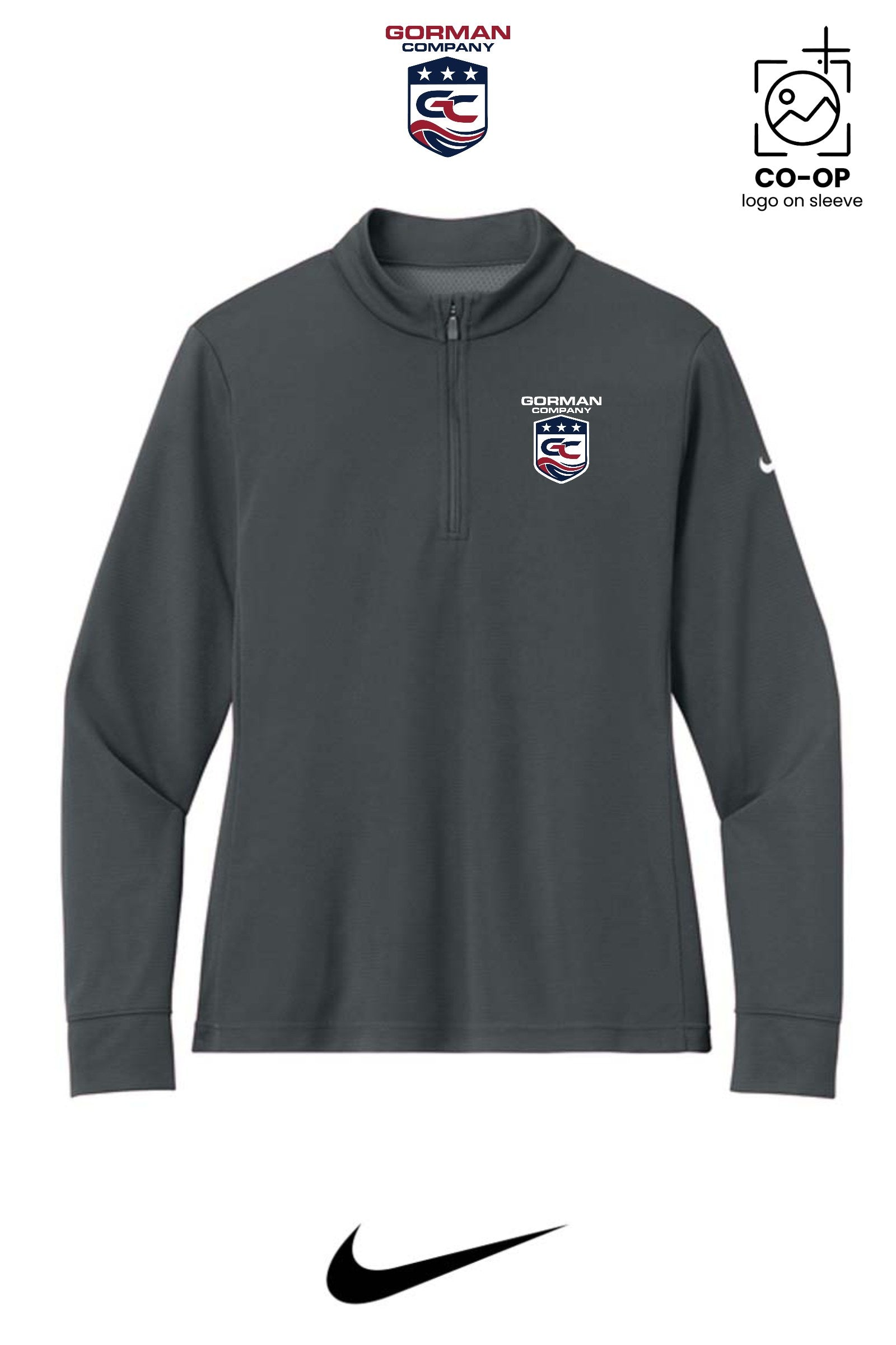 Nike Women’s Essential 1/2-Zip Cover-Up - GORMAN CO - PANAMA CITY