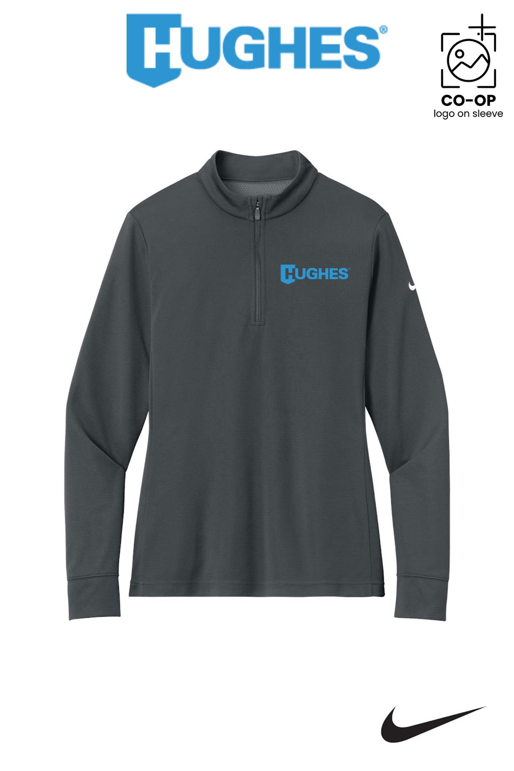 Nike Women’s Essential 1/2-Zip Cover-Up - HUGHES SUPPLY