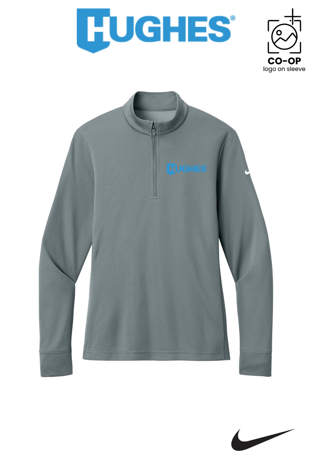 Nike Women’s Essential 1/2-Zip Cover-Up - HUGHES SUPPLY