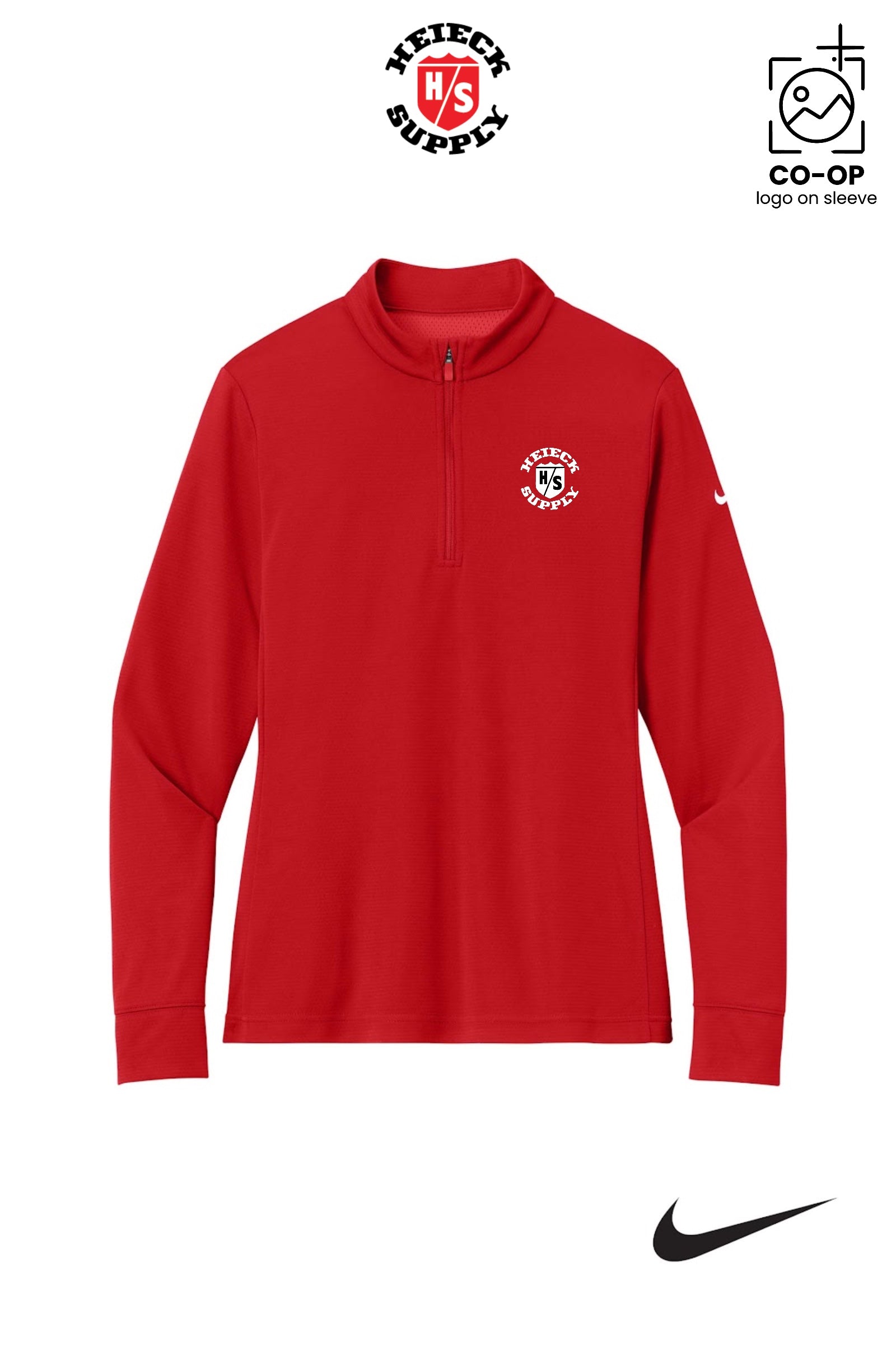 Nike Women’s Essential 1/2-Zip Cover-Up - HEIECK SUPPLY