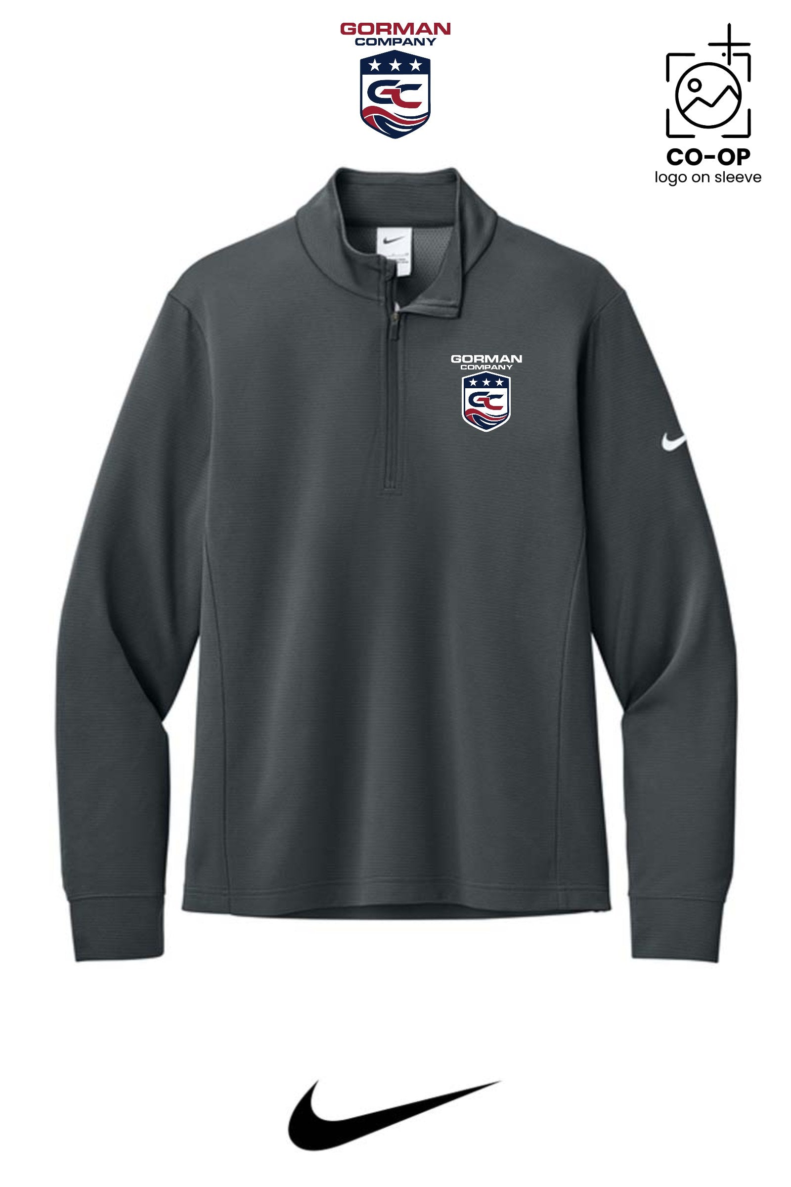 Nike Essential 1/2-Zip Cover-Up - GORMAN CO - PANAMA CITY