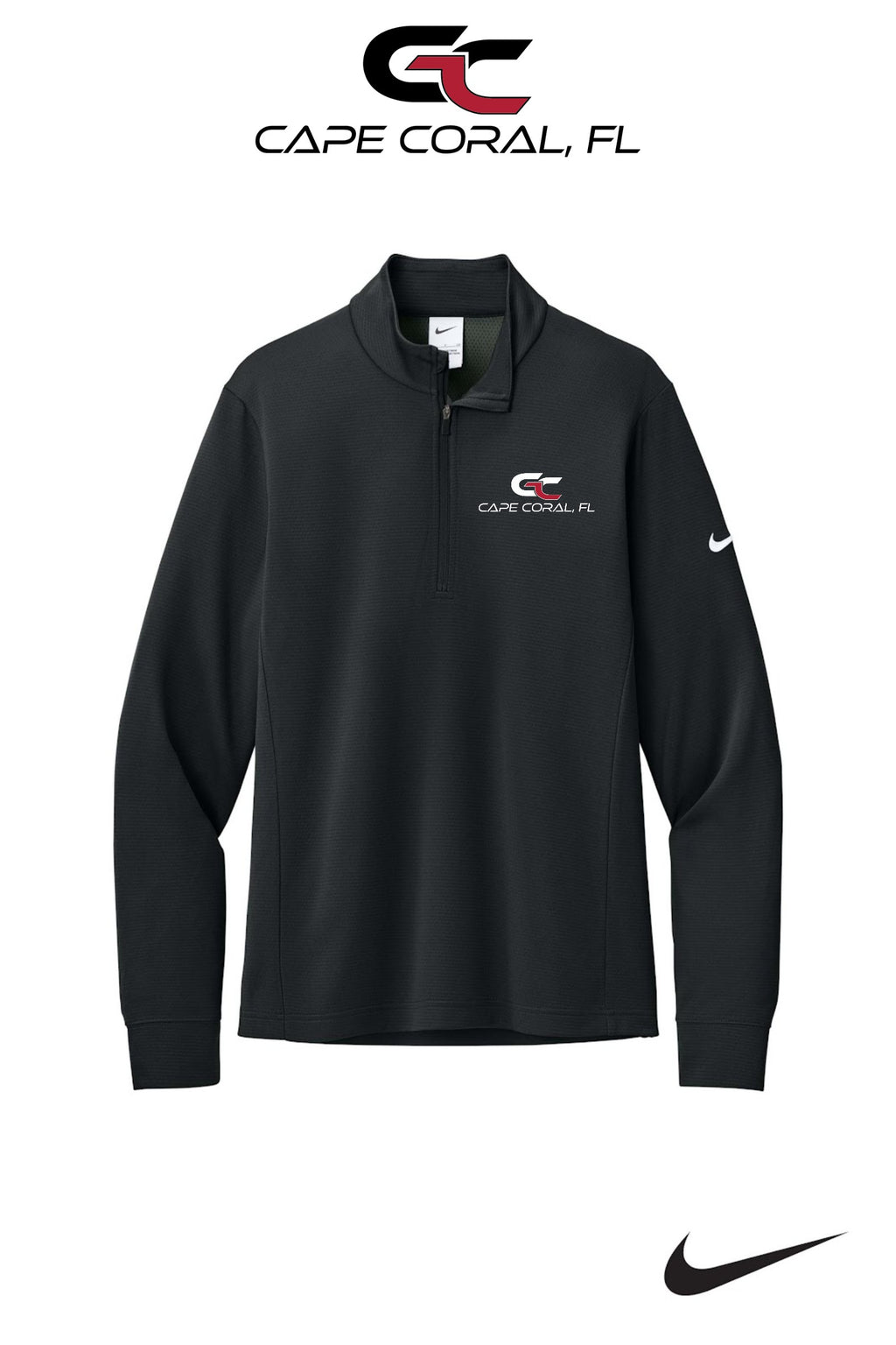 Nike Essential 1/2-Zip Cover-Up - GORMAN CO - CAPE CORAL