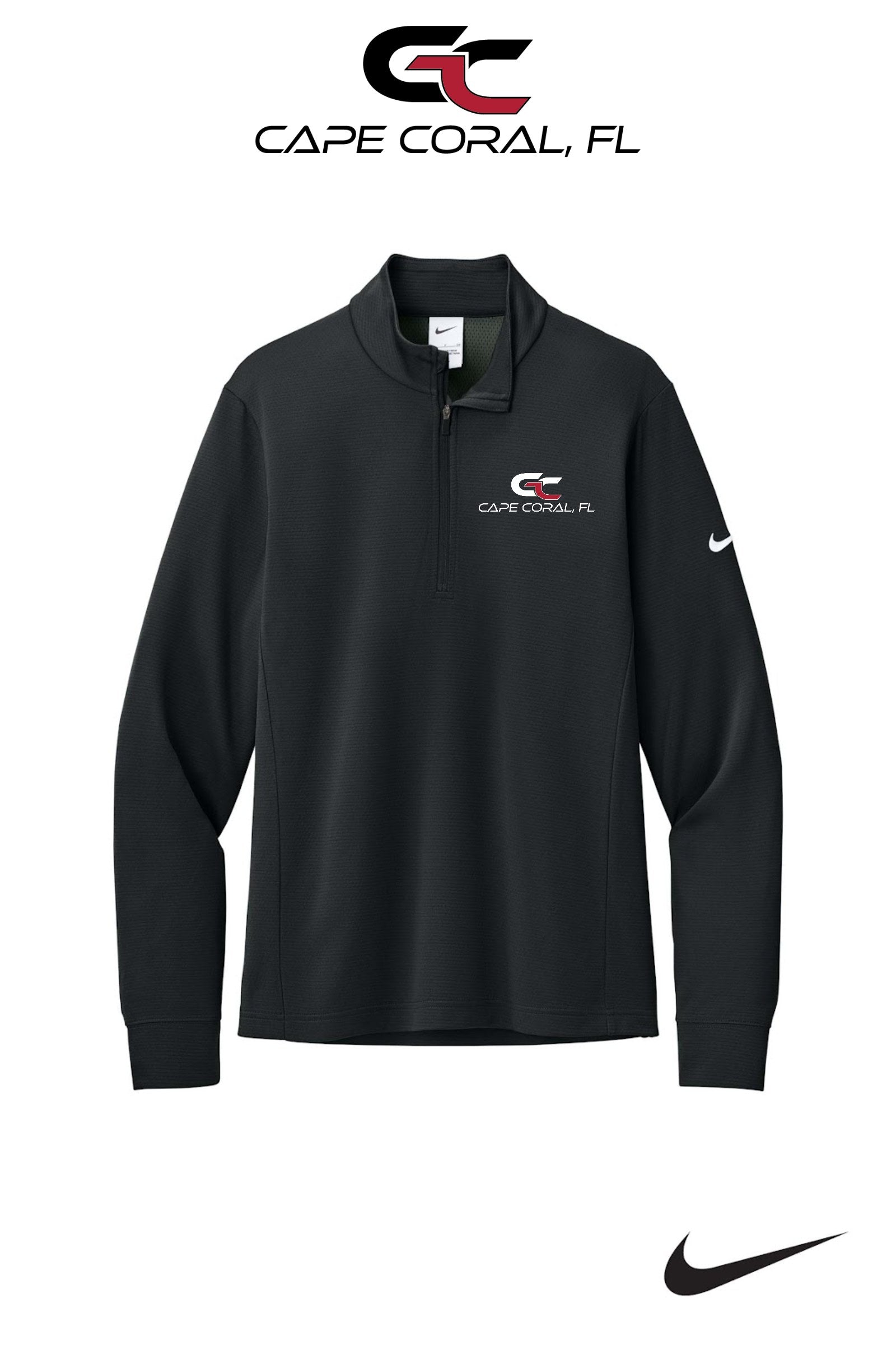 Nike Essential 1/2-Zip Cover-Up - GORMAN CO - CAPE CORAL