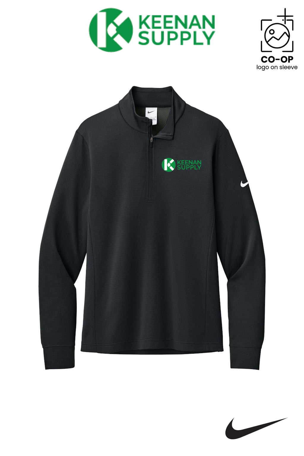 Nike Essential 1/2-Zip Cover-Up - KEENAN SUPPLY