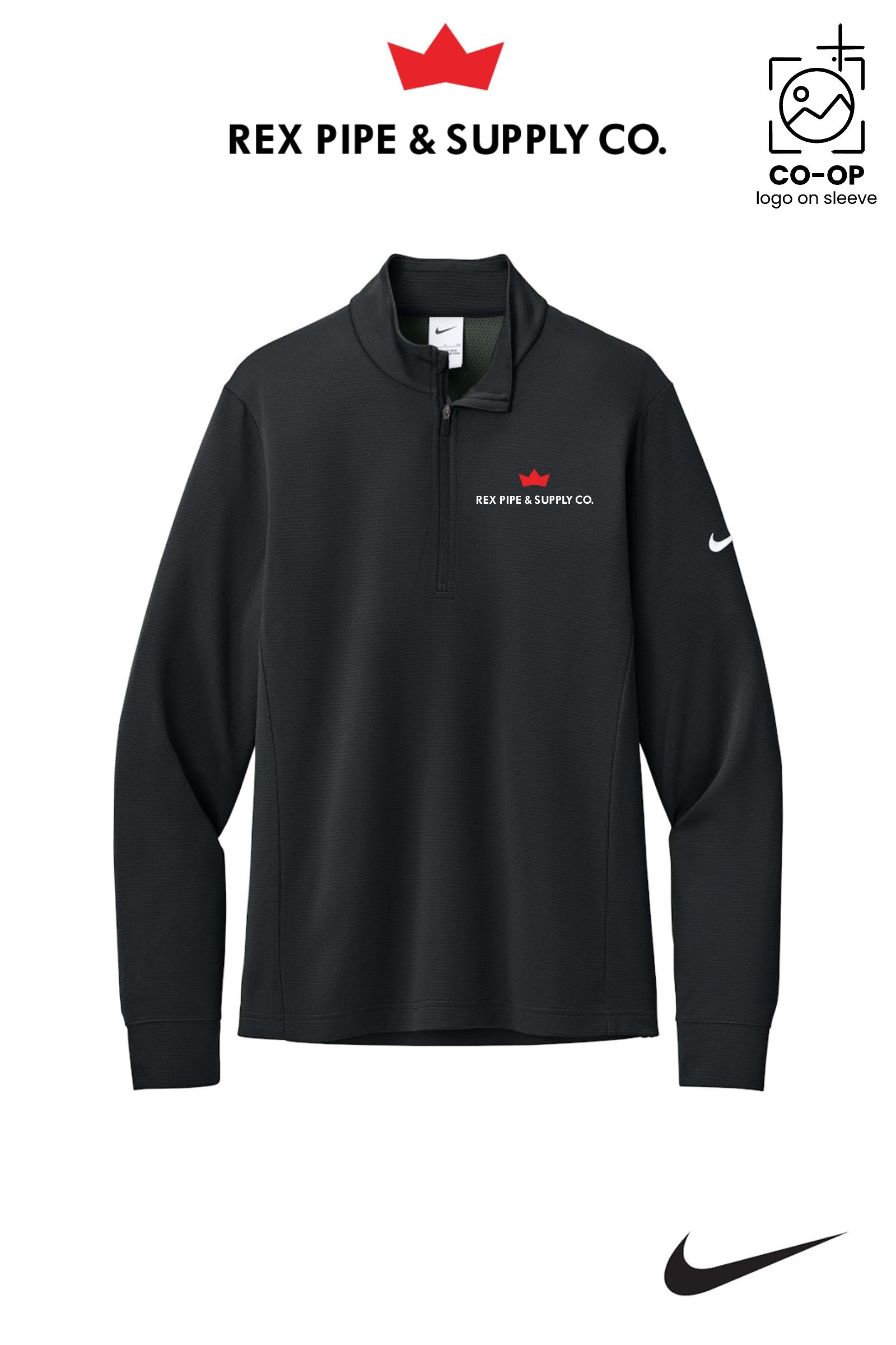 Nike Essential 1/2-Zip Cover-Up - REX PIPE AND SUPPLY