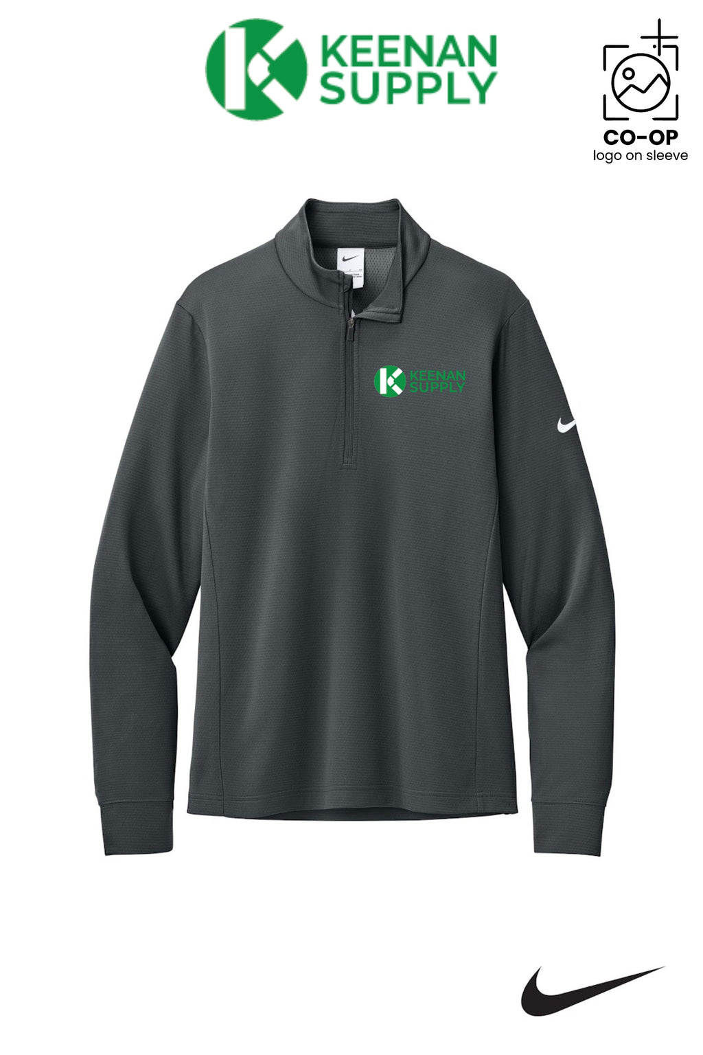 Nike Essential 1/2-Zip Cover-Up - KEENAN SUPPLY