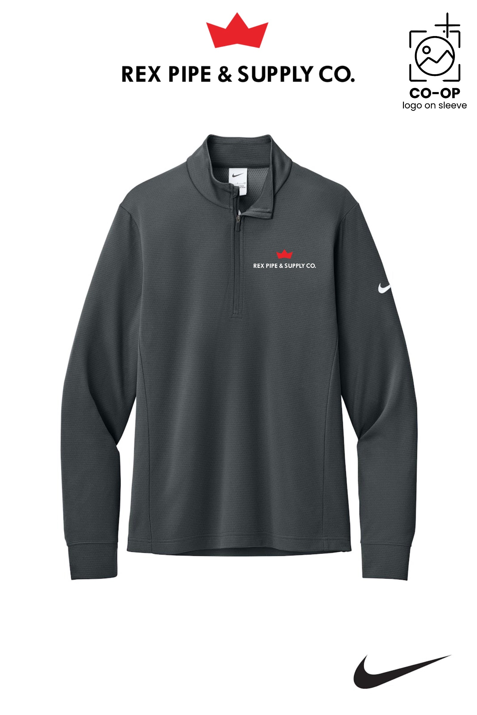 Nike Essential 1/2-Zip Cover-Up - REX PIPE AND SUPPLY