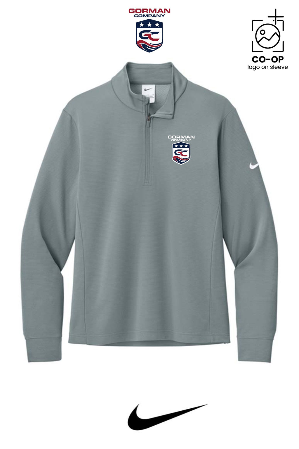 Nike Essential 1/2-Zip Cover-Up - GORMAN CO - PANAMA CITY