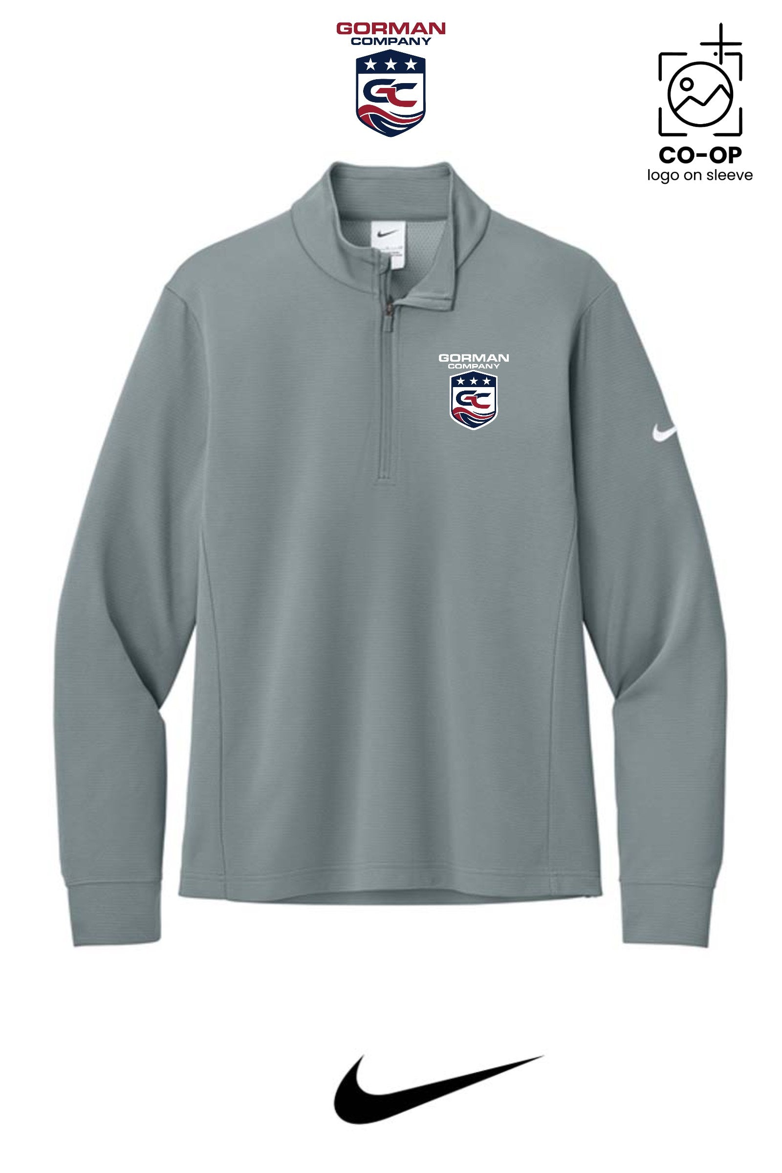 Nike Essential 1/2-Zip Cover-Up - GORMAN CO - PANAMA CITY