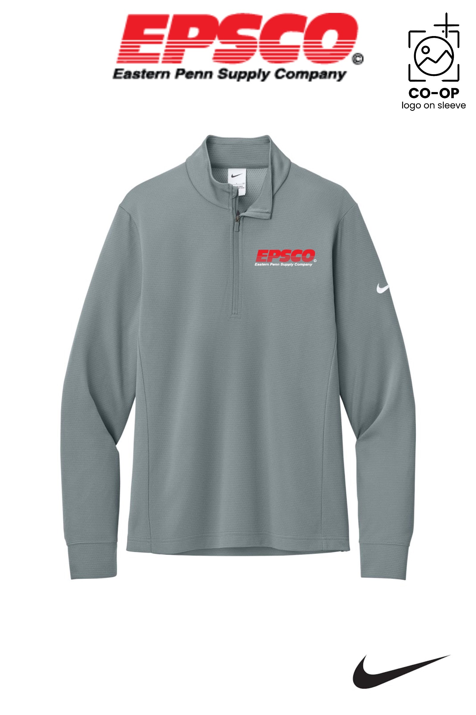 Nike Essential 1/2-Zip Cover-Up - EPSCO
