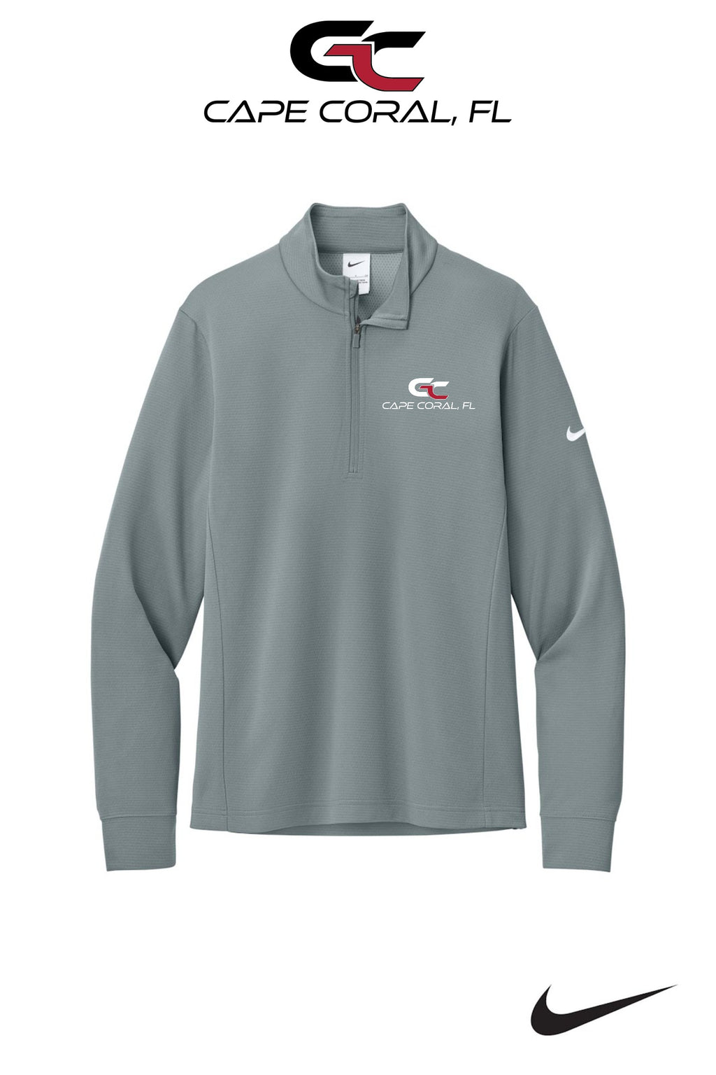 Nike Essential 1/2-Zip Cover-Up - GORMAN CO - CAPE CORAL