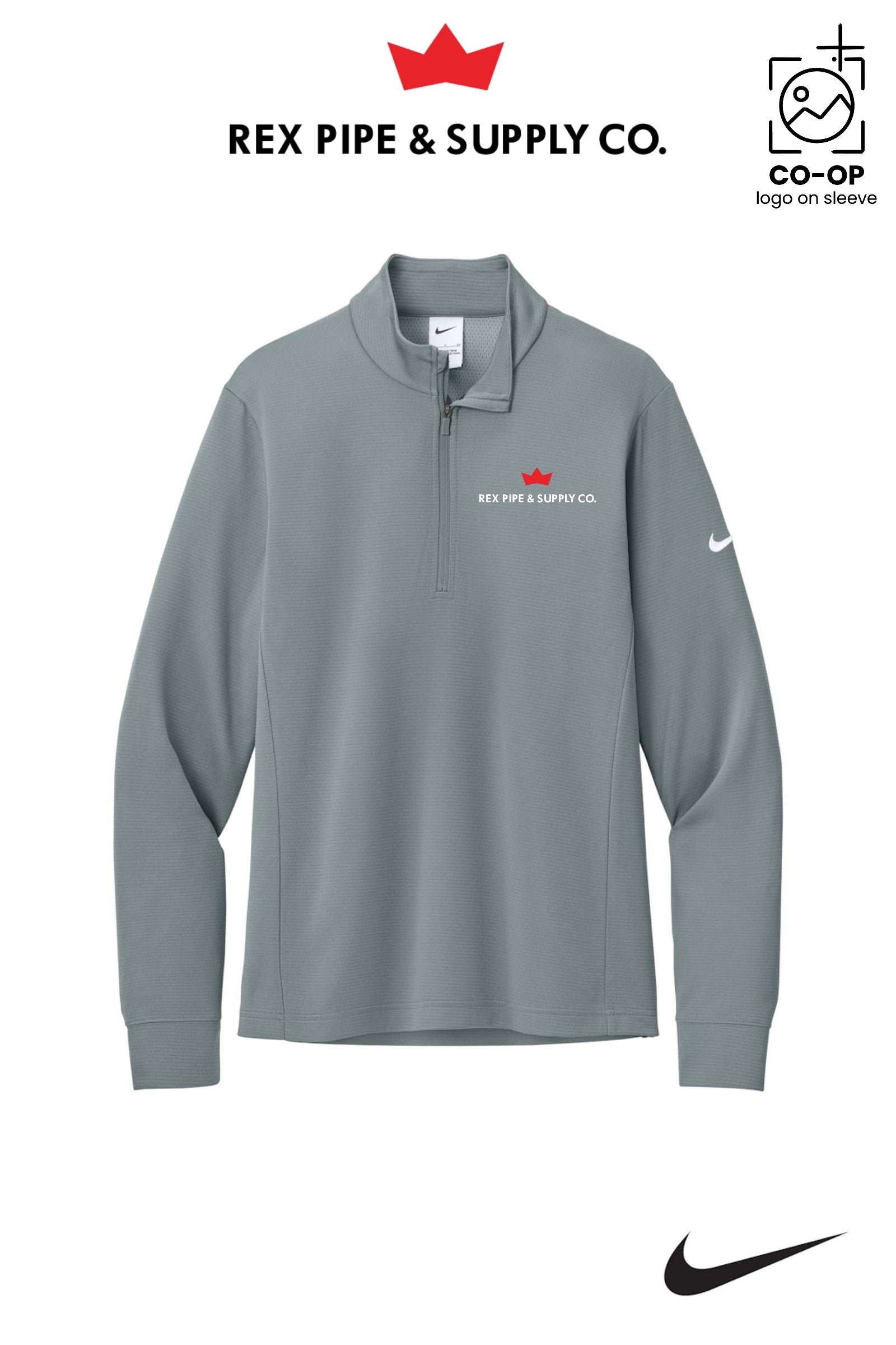 Nike Essential 1/2-Zip Cover-Up - REX PIPE AND SUPPLY