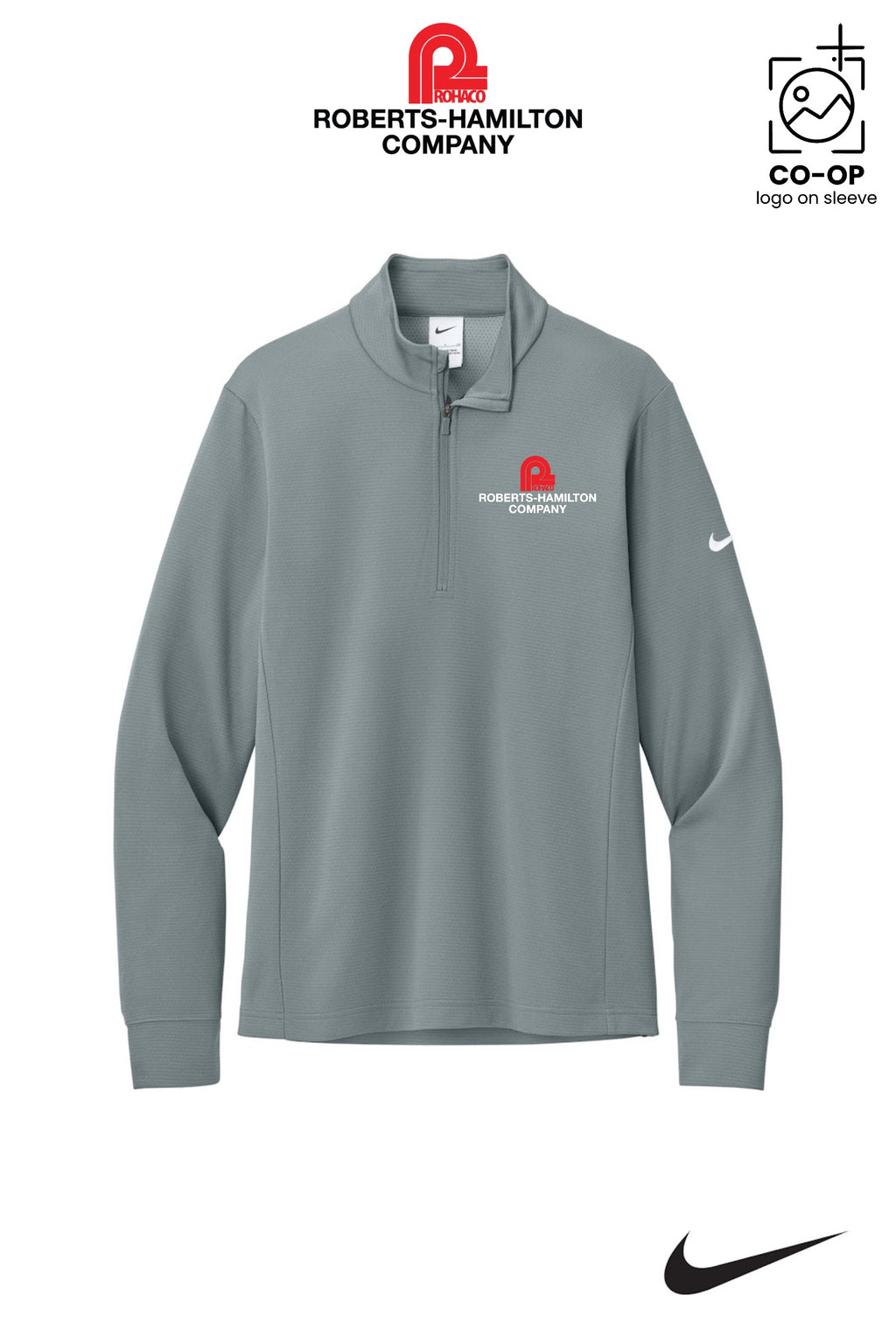 Nike Essential 1/2-Zip Cover-Up - ROBERTS-HAMILTON