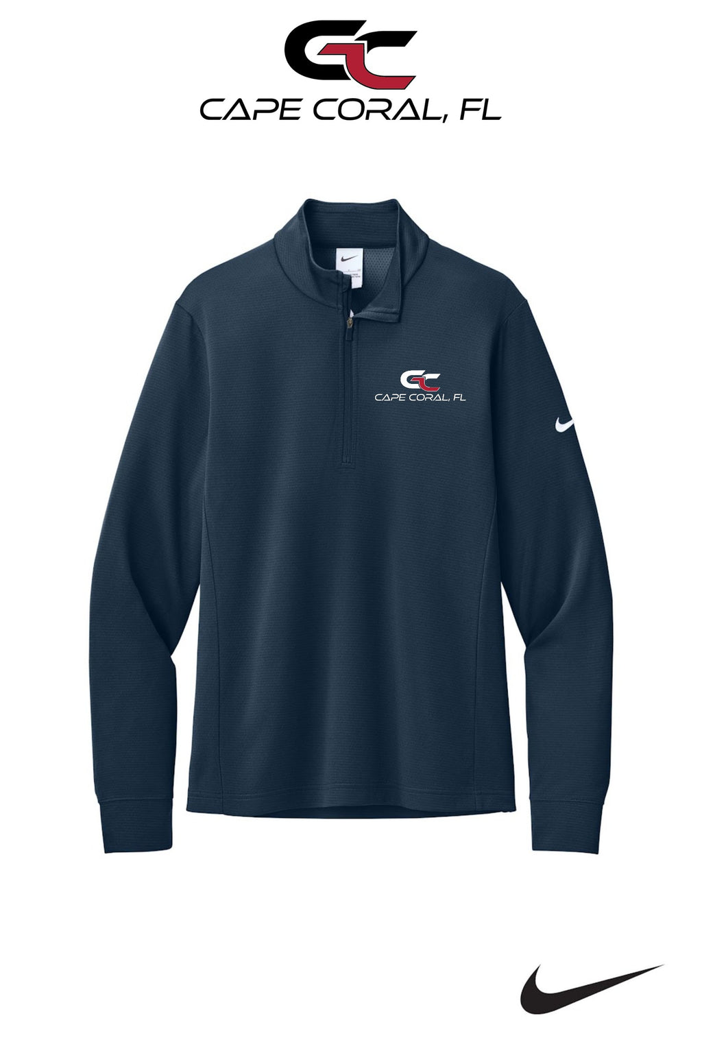 Nike Essential 1/2-Zip Cover-Up - GORMAN CO - CAPE CORAL