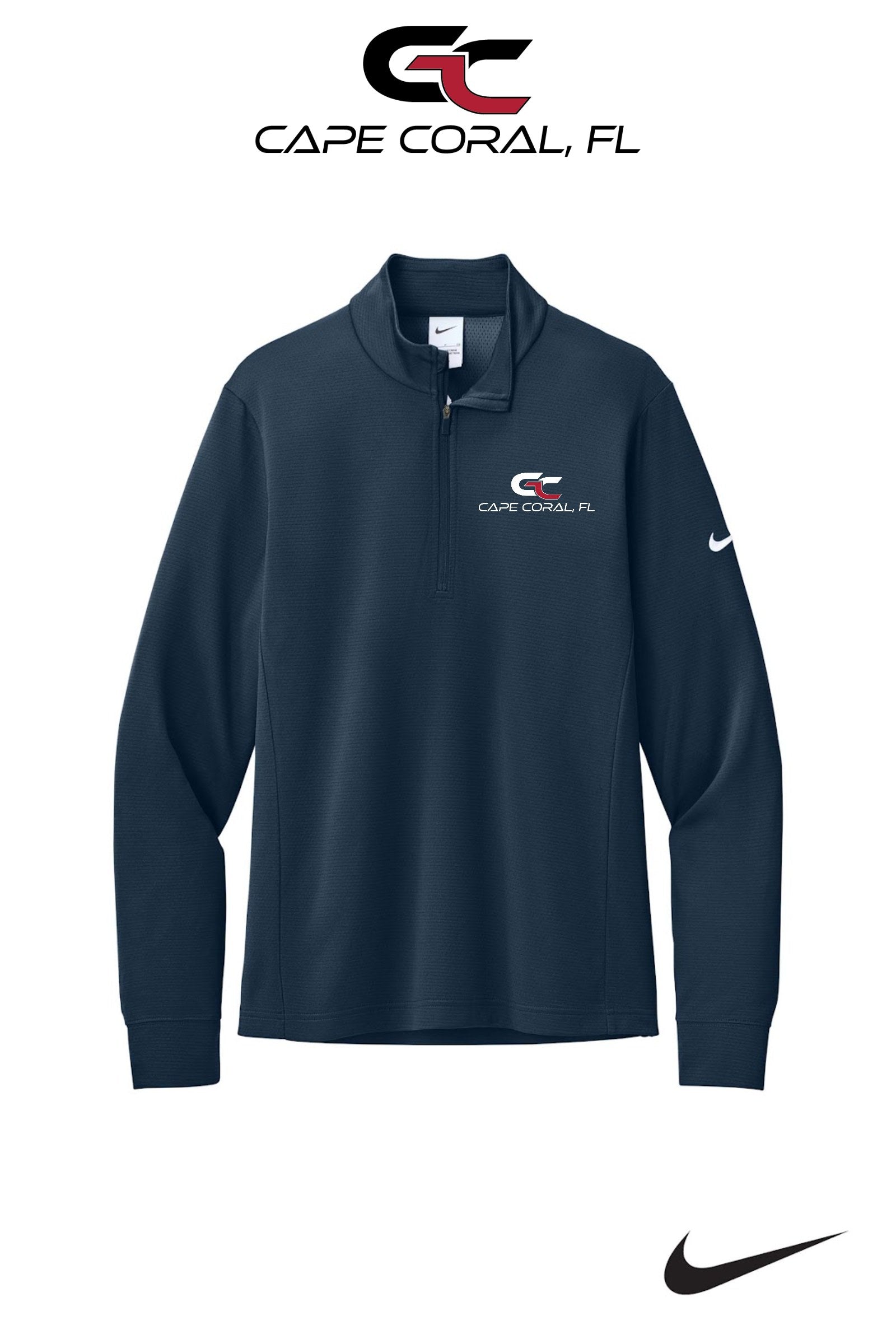 Nike Essential 1/2-Zip Cover-Up - GORMAN CO - CAPE CORAL
