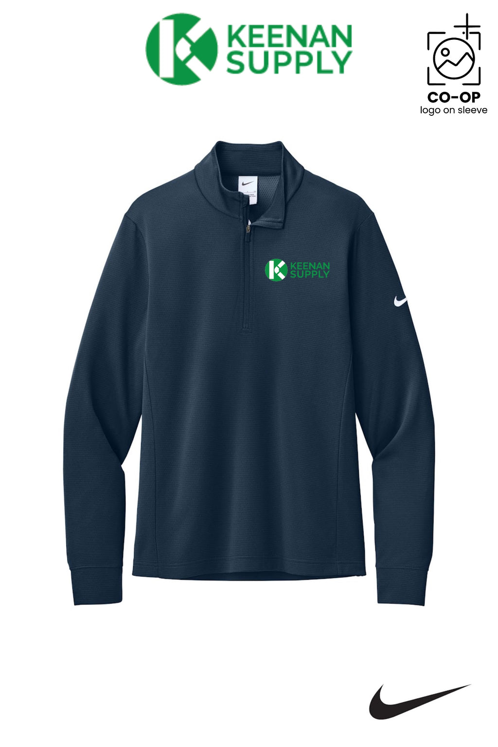 Nike Essential 1/2-Zip Cover-Up - KEENAN SUPPLY