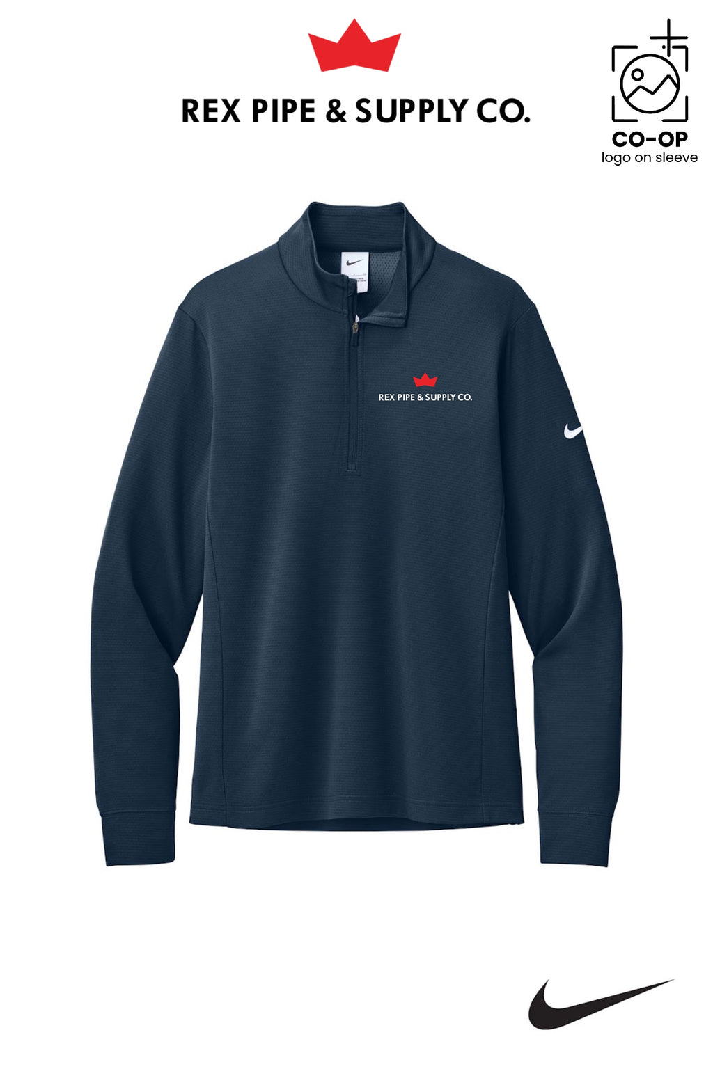 Nike Essential 1/2-Zip Cover-Up - REX PIPE AND SUPPLY