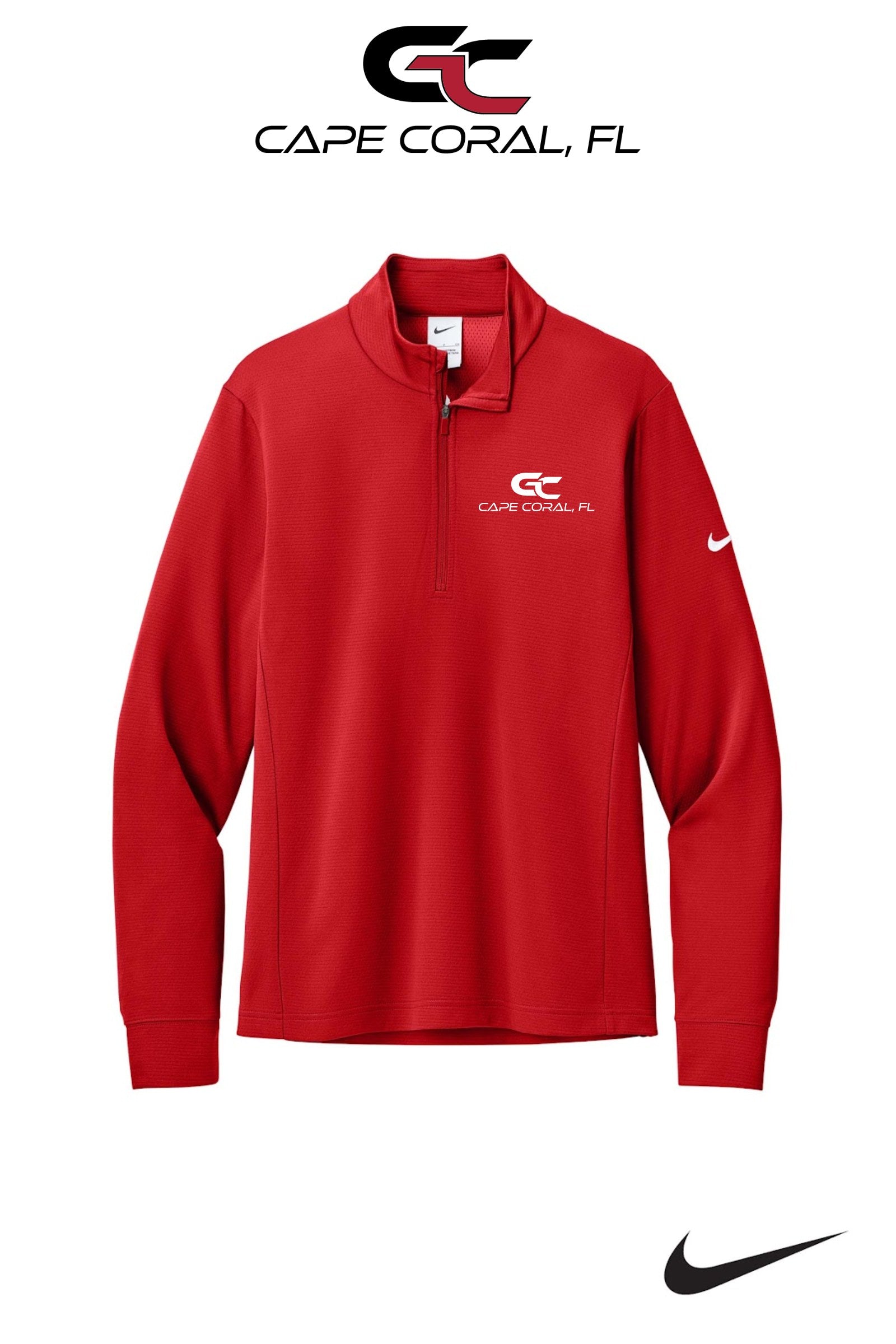 Nike Essential 1/2-Zip Cover-Up - GORMAN CO - CAPE CORAL