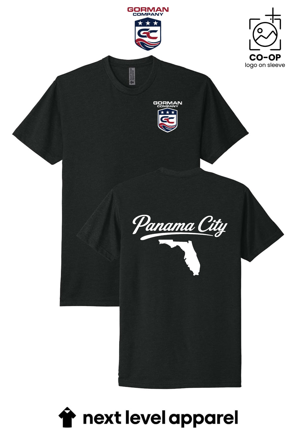 Next Level Apparel® Adult CVC Tee - GORMAN CO - PANAMA CITY