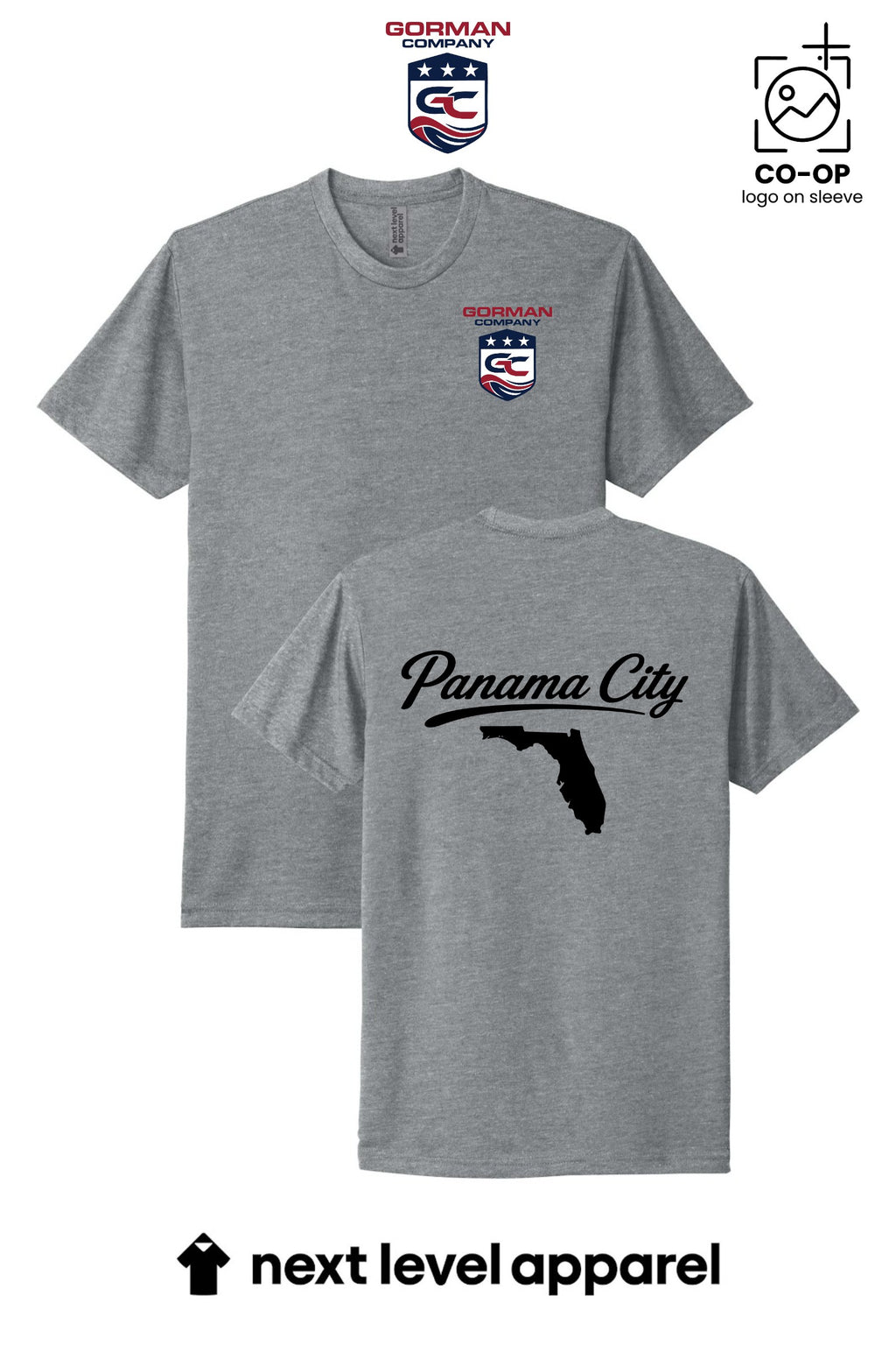 Next Level Apparel® Adult CVC Tee - GORMAN CO - PANAMA CITY