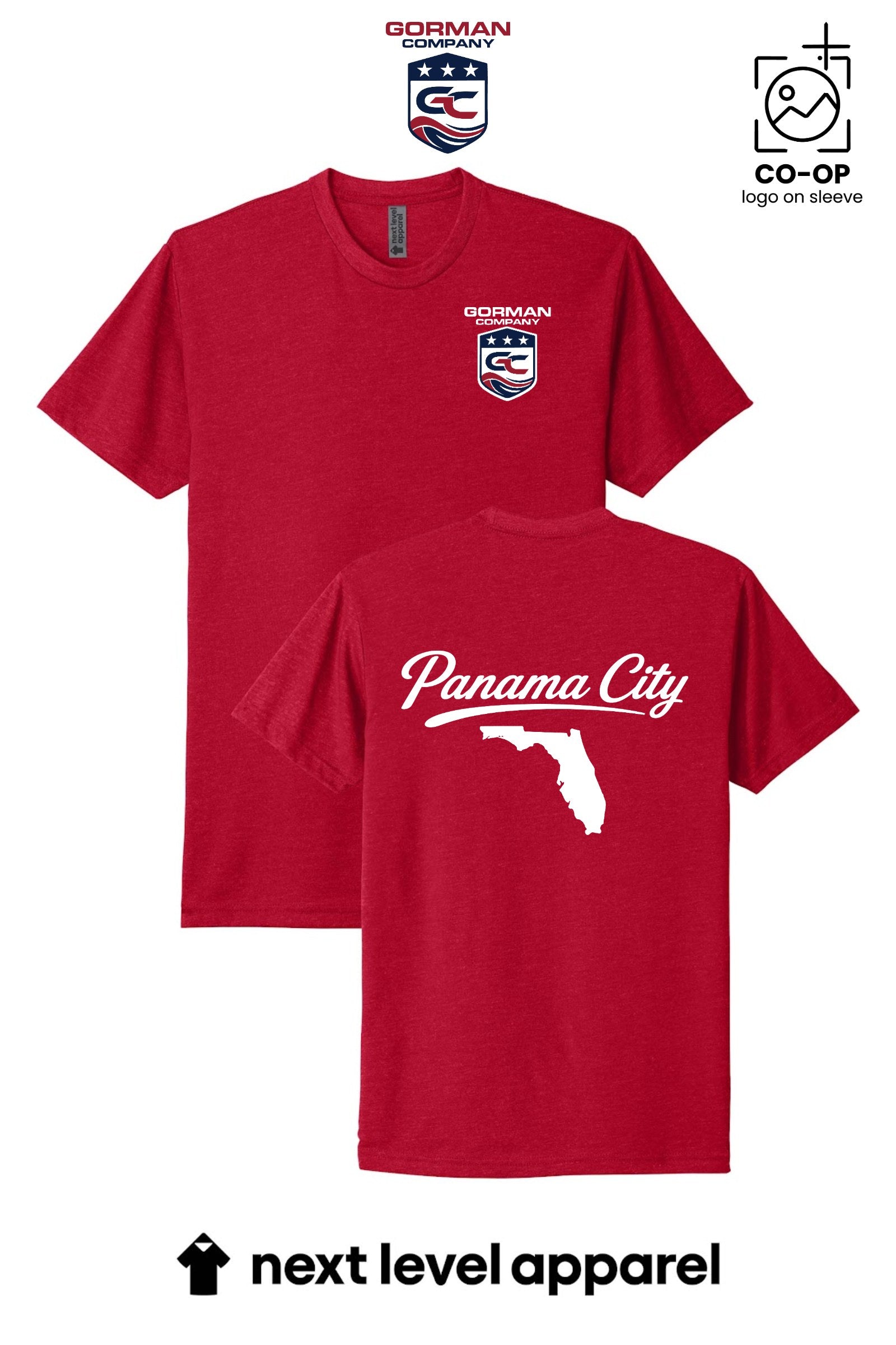 Next Level Apparel® Adult CVC Tee - GORMAN CO - PANAMA CITY