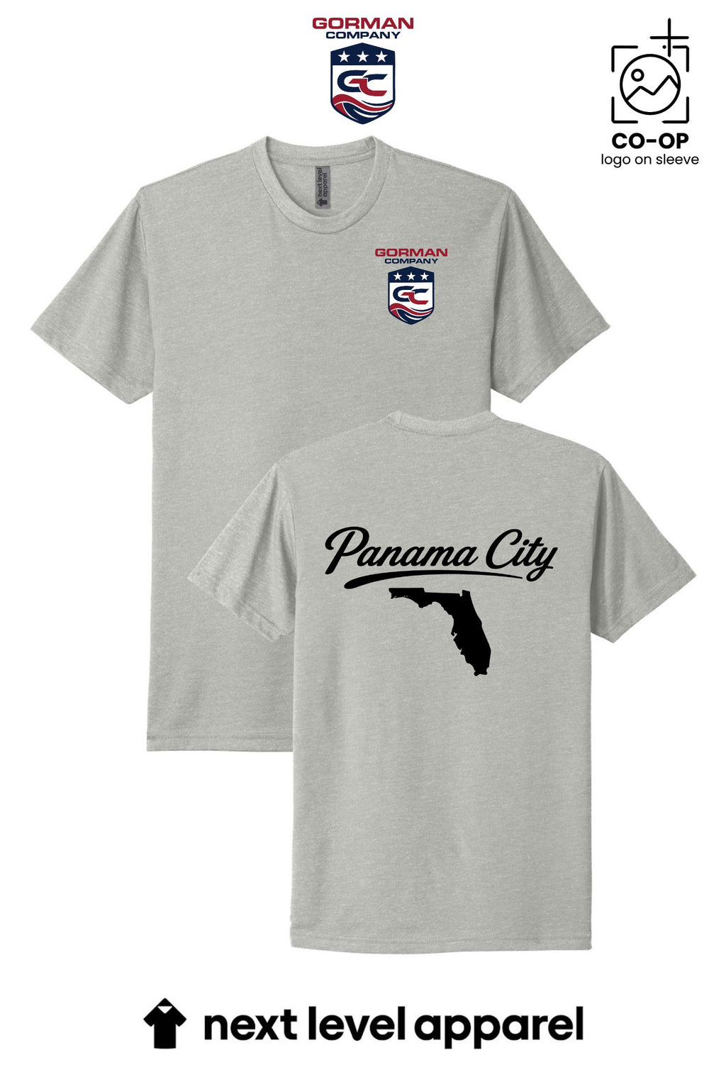 Next Level Apparel® Adult CVC Tee - GORMAN CO - PANAMA CITY
