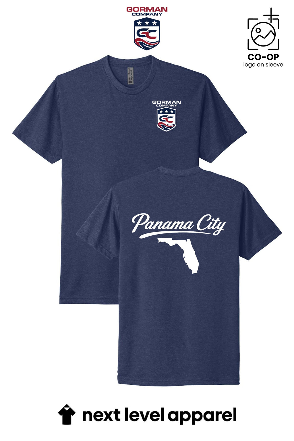 Next Level Apparel® Adult CVC Tee - GORMAN CO - PANAMA CITY