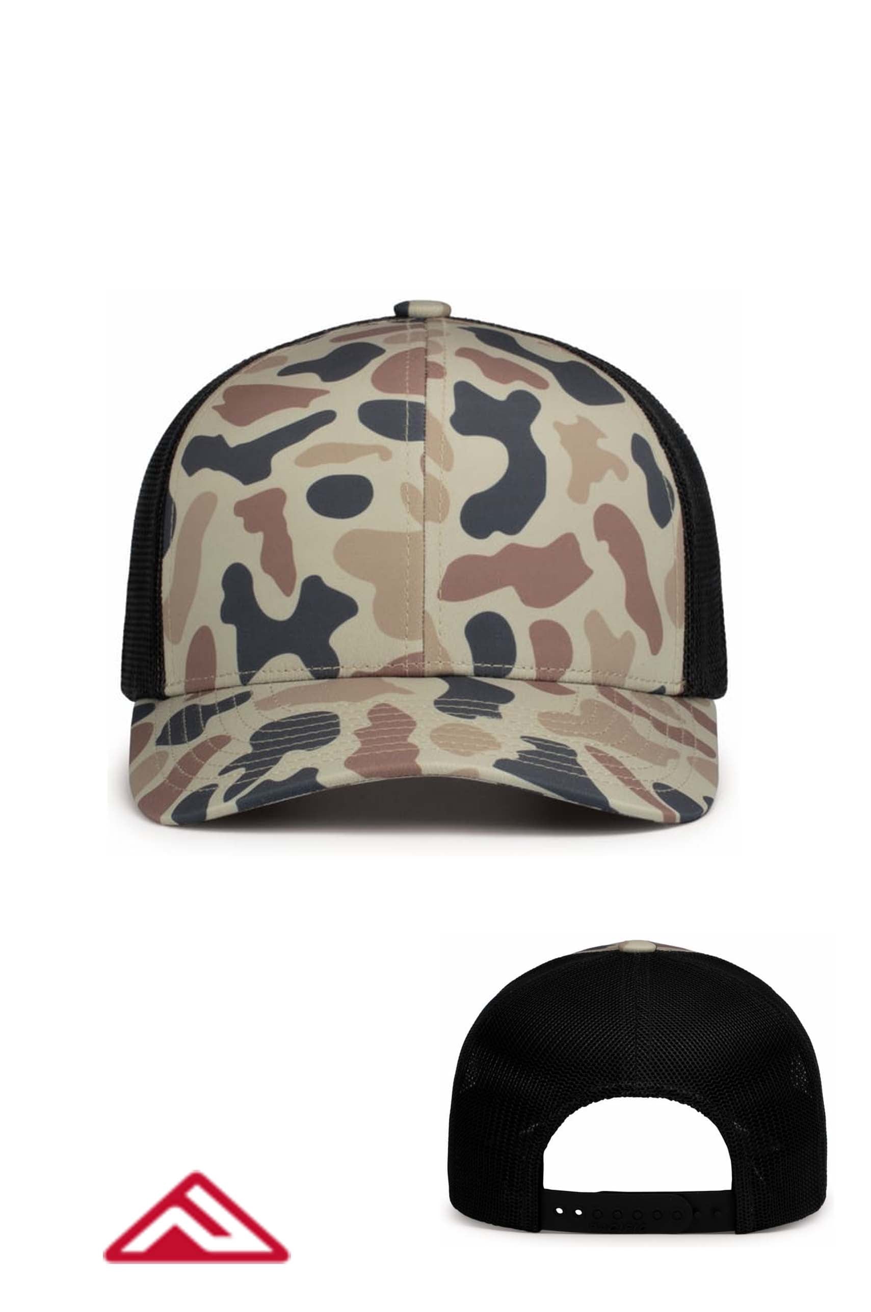 WEEKENDER DUCK CAMO TRUCKER SNAPBACK CAP