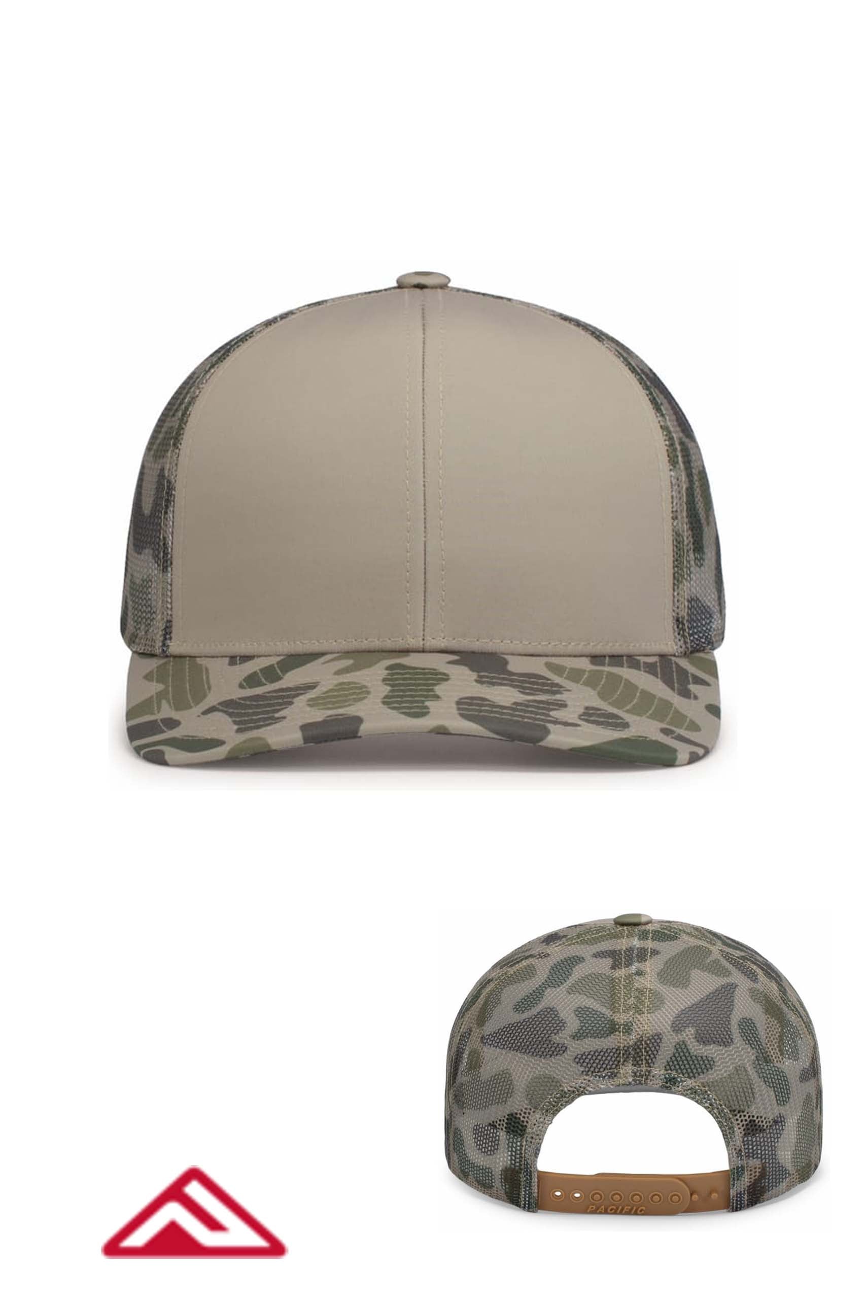 WEEKENDER DUCK CAMO TRUCKER SNAPBACK CAP